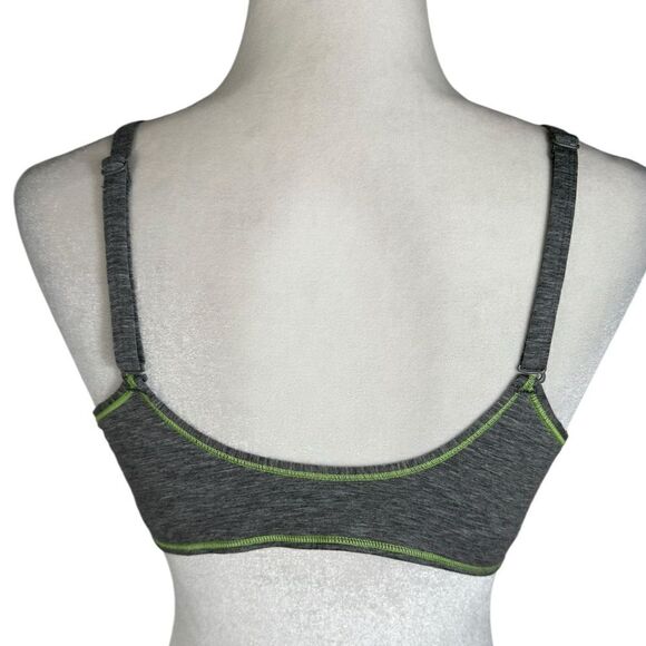Parade Grey & Lime Green Vintage Soft Scoop Comfy Bralette - Picture 5 of 8
